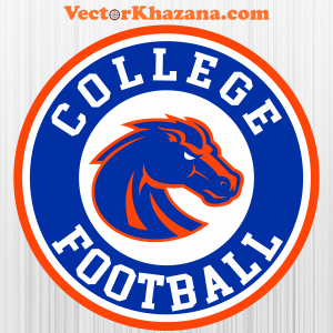 Boise State College Football Svg