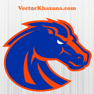 Boise State Horse Head Svg
