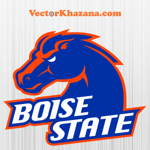 Boise State Horse Logo Svg