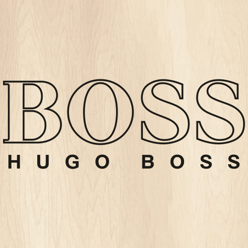 Boss Outline Hugo Boss Svg