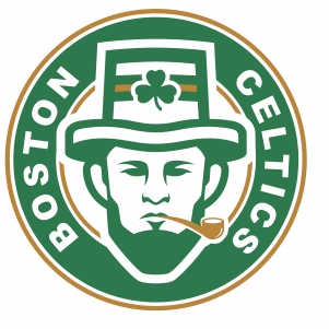 Boston Celtics Alternate Logo svg cut