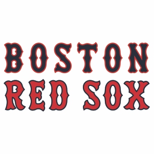 Vector Boston Red Sox Wordmark Logo