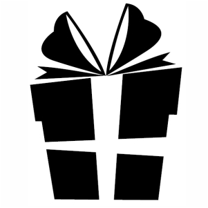 Gift Box With Bow vector image