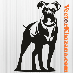 Boxer Dogs Svg