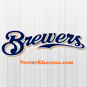 Milwaukee Brewers Letter Svg