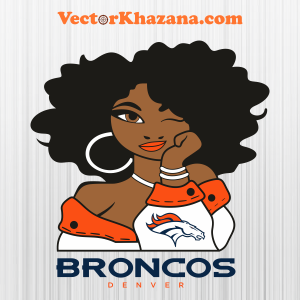 Broncos Denver Betty Boop Svg