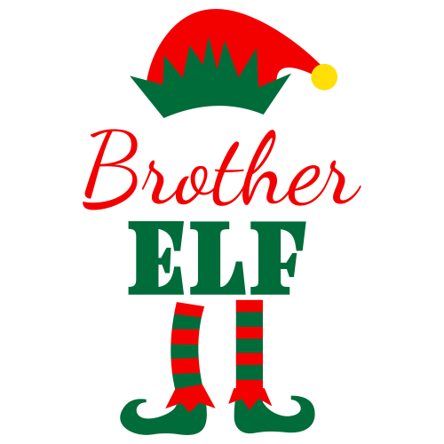 Brother Elf Svg
