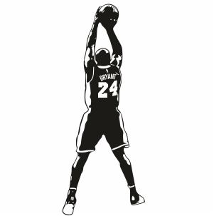 Kobe Bryant Basketball Player Clipart