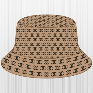 Chanel Pattern Bucket Hat Svg