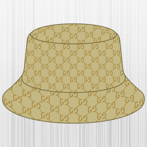 Gucci Pattern Bucket Hat Svg
