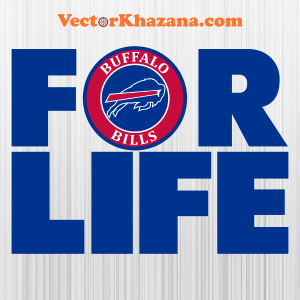 Buffalo Bills For Life Svg