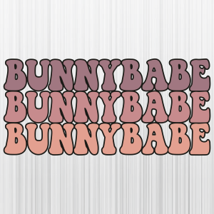 Bunny Babe Easter Bunny Svg