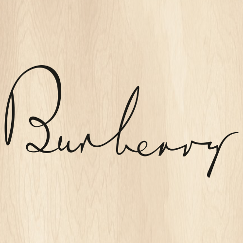 Burberry Letter Logo Svg