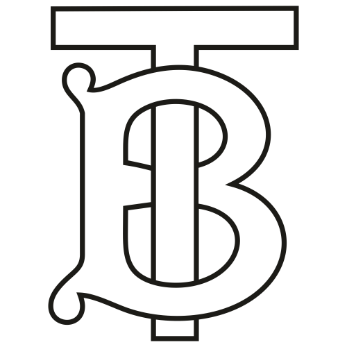 Burberry TB outline Logo Svg