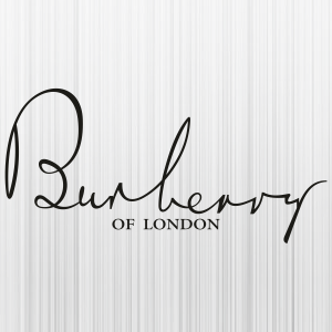 Burberry of London Letter Svg