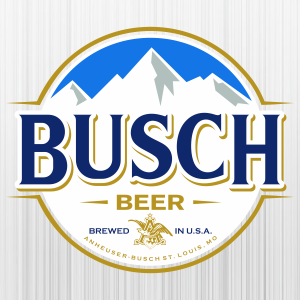 Busch Beer Brewed In USA Svg