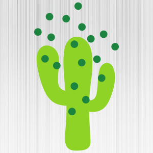 Cactus Dot Logo Svg