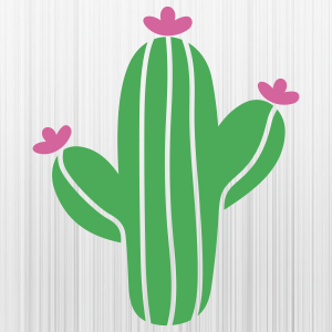 Cactus Flower Logo Svg