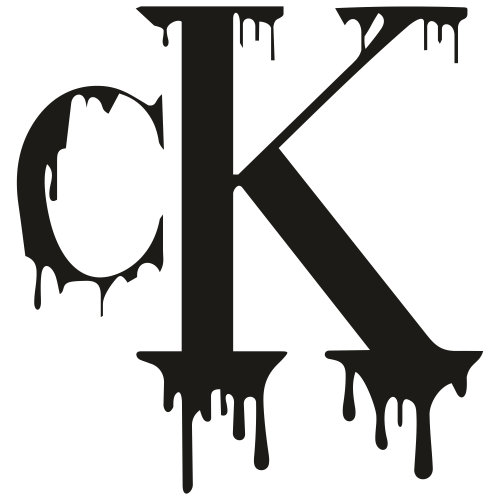Calvin Klein Dripping Logo