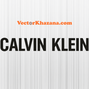Calvin Klein Letter Svg