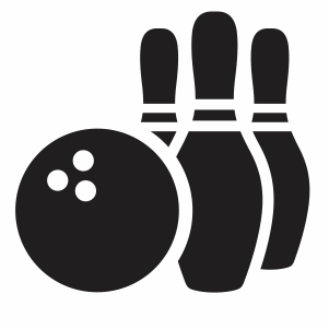 Strike Bowling Balls Vector