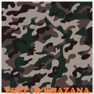 Military Camouflage Seamless Pattern Svg