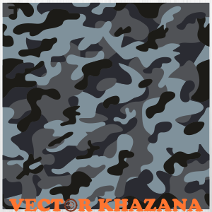 Army Camouflage Seamless Pattern SVG