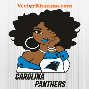 Carolina Panthers Betty Boop Svg