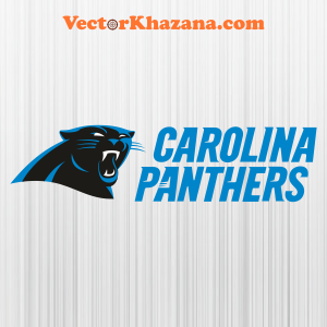 Carolina Panthers With Letter Svg