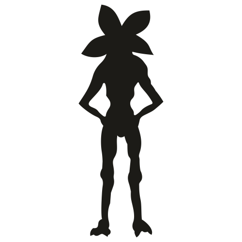 Casual Demogorgon Svg