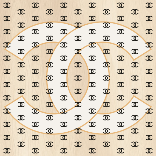 Rummelig badning misundelse Chanel CC Pattern SVG | Chanel Pattern PNG