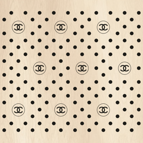 Chanel Dot Pattern Svg