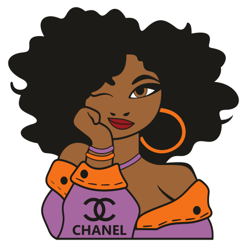Chanel Girl Svg For Silhouette