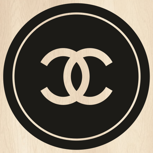 Chanel Round Logo SVG | Chanel CC Circle PNG | Chanel Circle Logo ...
