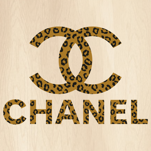 Leopard Dripping Chanel Logo Svg - IMAGESEE