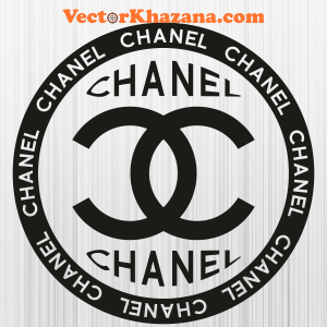 Chanel With Symbol Circle Svg