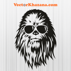 Chewbacca_With_Sunglass_Svg.png