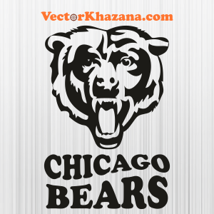 Chicago Bears Face Svg