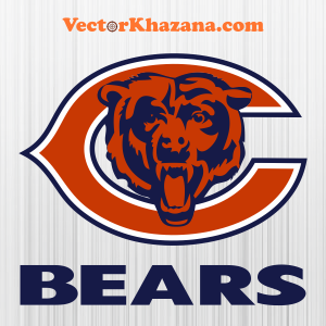 Chicago Bears C with Letter Svg