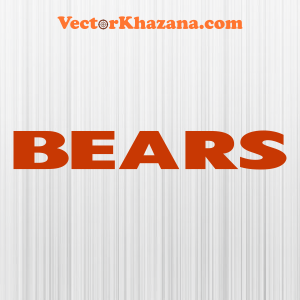 Chicago Bears Letter Svg