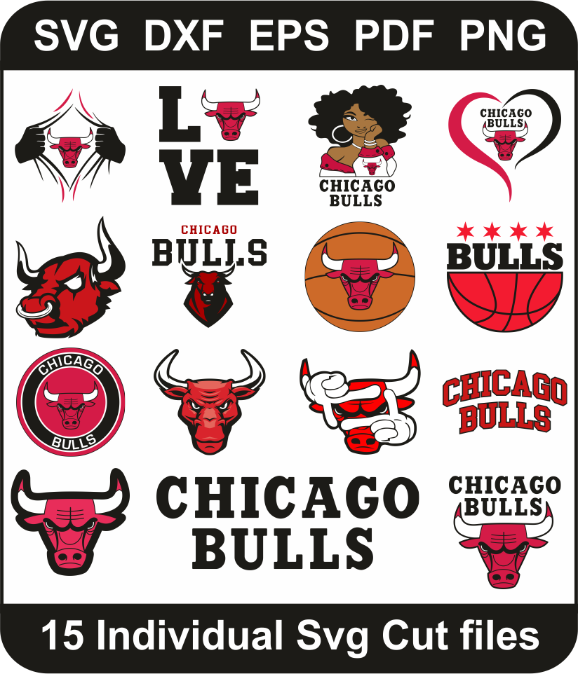 Chicago Bulls Svg Bundle