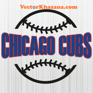 Chicago Cubs Baseball Svg