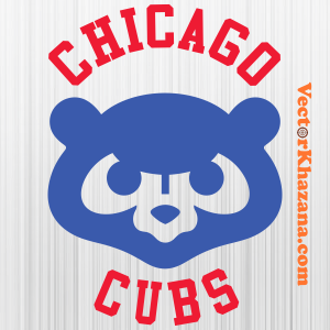Chicago Cubs Text Svg