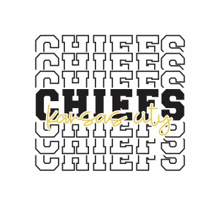 Chiefs Echo Design svg cut file