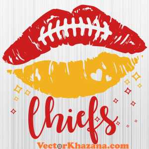 Kansas City Chiefs Lips Svg
