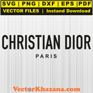 Christian Dior Paris Logo Svg Png
