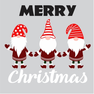 Gnome Merry Christmas Svg