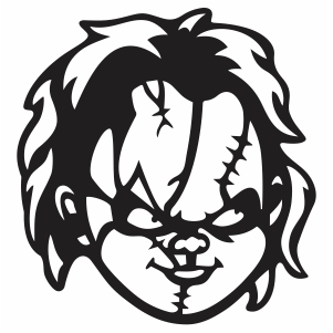 Chucky Face Svg