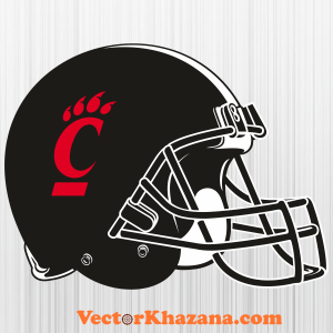 Cincinnati Bearcats Helmet Svg