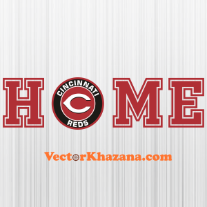 Cincinnati Reds Home Svg